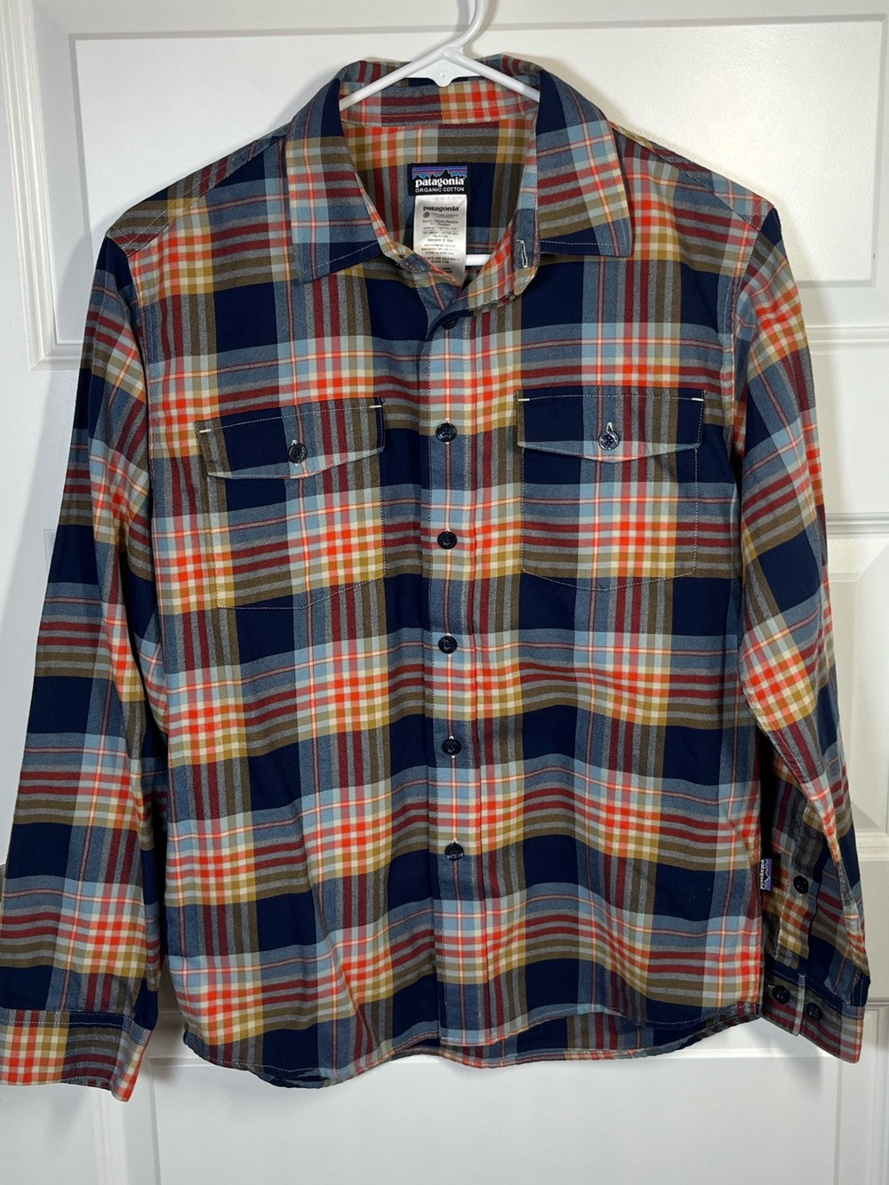 Patagonia Buckshot Men’s XS Plaid Flannel Shirt